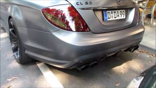 Mercedes CL 65 AMG StartUp and Acceleration Hard Sound [upl. by Odranreb]