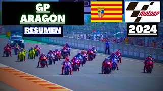 🏁 RESUMEN  GP de ARAGÓN  MotoGP 2024 🏁 [upl. by Aseretairam616]