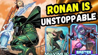 Get Easy Infinite Easy With Ronan The Accuser  Marvel Snap Deck [upl. by Annaohj]