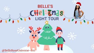 Belles Christmas Light Tour [upl. by Ahsirtap255]