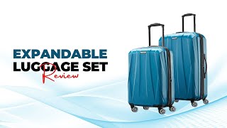 Samsonite Centric 2 Hardside Expandable Luggage Set [upl. by Attenaj]