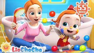 Its Bath Time🧼  Take a Bath Song  Good Habits Song  Kids Songs amp Nursery Rhymes  LiaChaCha [upl. by Annahaj]