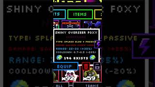 Evolving My Shiny Vengeance Galleon Foxy Five Nights TD fivenightstd fnaftd fntd [upl. by Maloney]