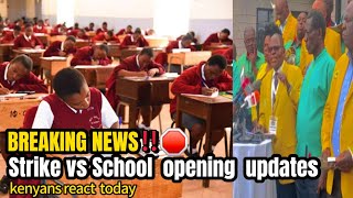 Kenyans React School REOPENING 2024 THIRD TERM NEWS TODAY [upl. by Eanrahc131]