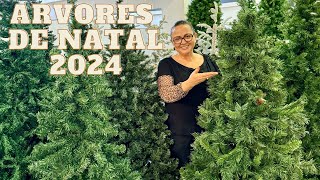 ÁRVORE DE NATAL TAMANHOS E MODELOS DAS ÁRVORES DE NATAL 2024 [upl. by Stallworth]