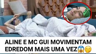 ALINE E MC GUI MOVIMENTAM EDREDOM MAIS UMA VEZ😱🤭 [upl. by Nanfa]