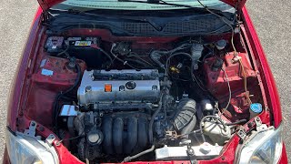 Building a k swapped a 99 Civic budget Build [upl. by Schmeltzer]