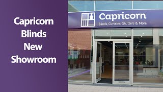 Capricorn Blinds  New showroom at Parkgate Shirley [upl. by Rustin380]