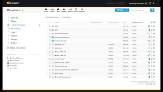 How to Rearrange the Main Sections in Folderit DMS [upl. by Wiskind]