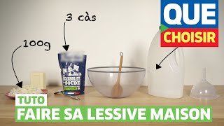 Faire sa lessive maison au savon de Marseille [upl. by Llennol]