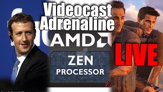 VideoCast Adrenaline AMD Zen Game Awards e Cesar Soto [upl. by Bevon796]