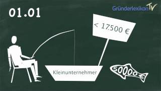 Was ist ein Kleinunternehmer [upl. by Olnay]