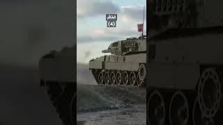 Leopard 2A7 دبابة ليوبارد القتالية shorts [upl. by Aretta]