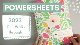 POWERSHEETS 2022  ACCESSORIES AND WALKTHROUGH [upl. by Dnalsor767]