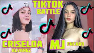 Tiktok Battle Criselda Alvarez Vs Mj Encabo subscribe din po wg lng nood nood [upl. by Nicki]