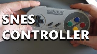 Retro Gaming with the 8Bitdo SFC30 Wireless SNES Controller [upl. by Ydnem]