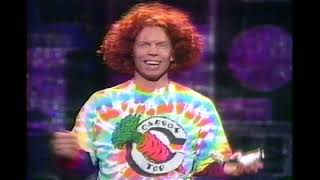 Comedian Carrot Top performs on the Arsenio Hall Show [upl. by Yenaj]