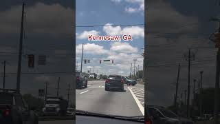 Kennesaw Georgia  Driving Around Kennesaw GA [upl. by Sochor577]