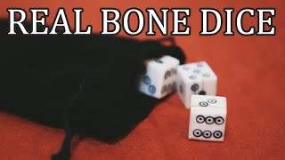 Unboxing Real Bone Dice [upl. by Janeczka286]