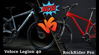 Veloce Legion 40 Vs Rockrider pro Gen2  Veloce cycle Price in bd  Rockrider pro cycle price in bd [upl. by Soluk]