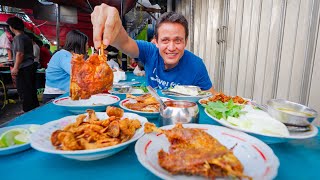 Back in Indonesia 🇮🇩 INDONESIAN STREET FOOD  World’s Best Fried Duck in Surabaya [upl. by Patsy668]