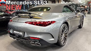 All NEW 2024 MercedesAMG SL 63  FIRST LOOK exterior interior SUPERB [upl. by Ambie]