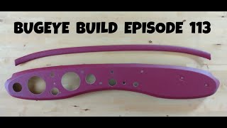 How to recover the Austin Healey Sprites dashboard and front cockpit trim Bugeye Build Episode 113 [upl. by Holland]