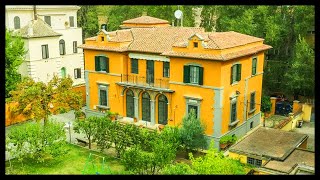 Charming 1920s Luxury Villa Lazio Rome Italy [upl. by Nuj]