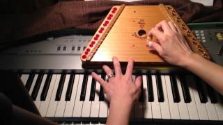 Beginning how to play plucked psalterylap harp [upl. by Yuille]