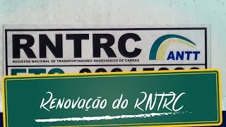 Renovação do RNTRC [upl. by Milena341]