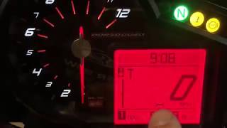 Reset Aprilia Dorsoduro 750 service light [upl. by Thibault]