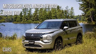 Mitsubishi Outlander 2024 PlugIn Hybrid road trip  Muskoka back roads and Deerhurst Resort  Cars [upl. by Kerri]