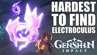 HARDEST TO FIND ELECTROCULUS Genshin Impact [upl. by Ardisj]