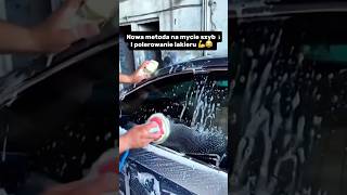 Nowa metoda na mycie szyb i polerowanie lakieru 😂😂💪 wazzup detailing car [upl. by Issy]