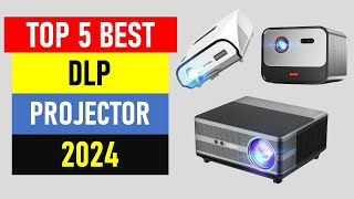 Top 5 Best DLP Projector in 2024  DLP Home Theater Cinema Beamer [upl. by Eelanaj901]