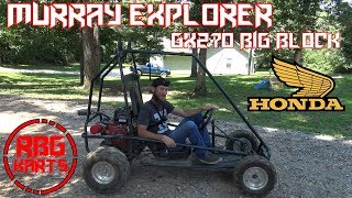 Murray Explorer Off Road Go Kart Gets A Big Block [upl. by Hinze]