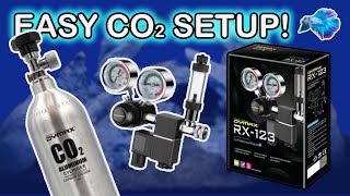 HOW TO SETUP AQUARIUM C02 SYSTEM DYMAX CO2 SETUP [upl. by Enaitsirhc]