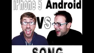 iPhone 5 VS Droid SONG iPhone version  Peter Hollens [upl. by Arze]