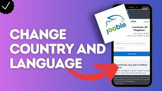 How to change country and language on Jooble [upl. by Sindee]