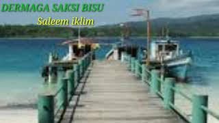 Saleem Iklim DERMAGA SAKSI BISU lirik [upl. by Munford381]