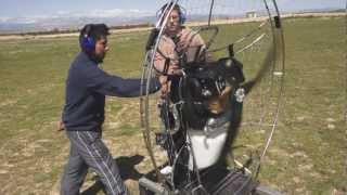 PXP Paramotor  Polini THOR 200  1450 [upl. by Znarf]