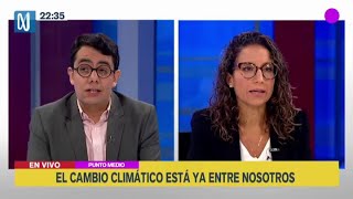 Entrevista quotEl cambio climático ya está entre nosotrosquot  Canal N [upl. by Fritzsche]