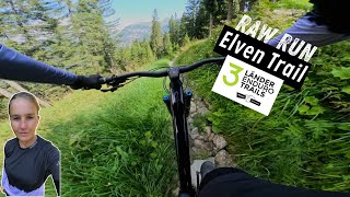 Elven Trail Nauders  Biken am Reschensee  3 Länder Enduro [upl. by Aekahs750]