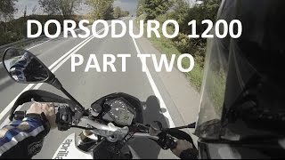 Aprilia Dorsoduro 1200 Ride Part 2 Conorians Ride [upl. by Haram]