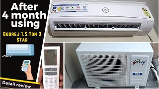 After few days using  Godrej 15 Ton 3 Star 5in1 Convertible Cooling Inverter Split AC review [upl. by Letch96]