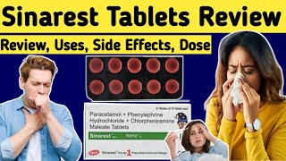 Review Paracetamol Phenylephrine Hydrochloride and Chlorpheniramine Maleate Table  Sinarest tablets [upl. by Eiclud]