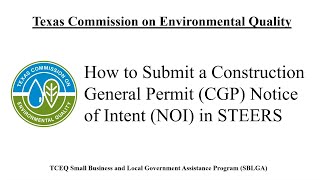 How to Submit a Construction Stormwater Application in STEERS [upl. by Ajnin530]