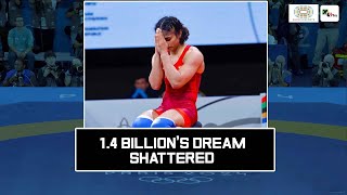 Vinesh Phogat disqualified from Olympics amp misses the medal Paris Olympic 2024 [upl. by Quincy]