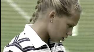 Anna Kournikova vs Steffi Graf Eastbourne 1998 [upl. by Lull]