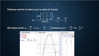 INTERPOLACIÓN POLINOMIAL MATRICES [upl. by Allie]